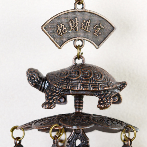 Подвеска колокольчик черепаха / GFL-14 /уп 50/