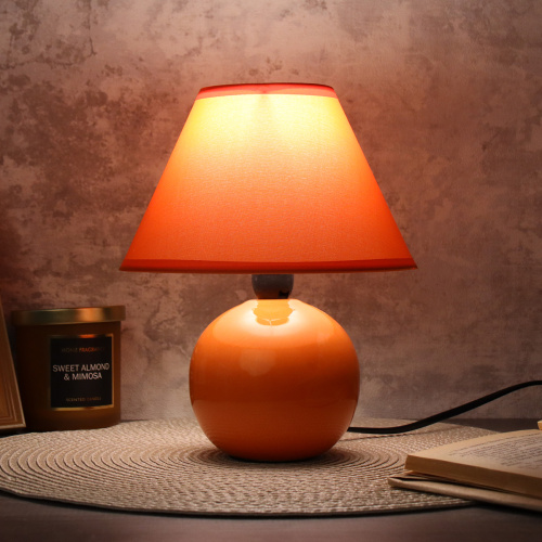 Светильник настольный 22 см / A001 / оранжевый / 638565     