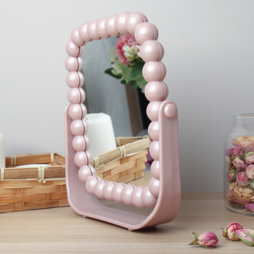 Зеркало настольное двустороннее 16х19 см / 2408 /уп 72/ 