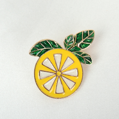 Брошь Цитрус / 2844 /уп 12/