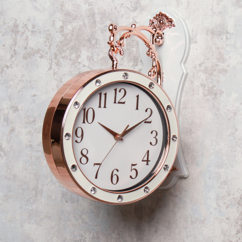 Часы настенные двухсторонние Вокзальные 24х35 см / 10982 /уп 6/