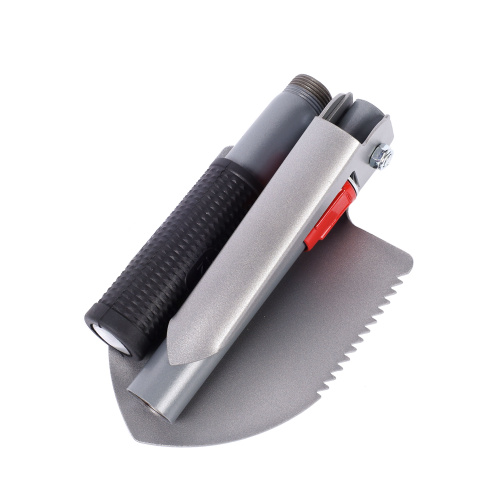 Лопата складная саперная ИРЕМЕЛЬ СПУТНИК-05 тол.1.5мм, дл.40см, лезвие 13x9.3см, термообр. углерод. сталь, 42-46°HRC, алюм. ручка, чехол/736828/уп30