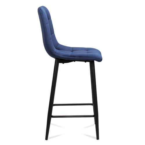 Стул барный SB-005 Темно-синий Velvet G062-49 / GBAR895A-1 /уп 2/