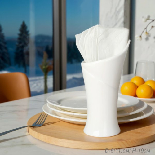 Салфетница 19 см / WRF-117 /уп 24/731127 без ин/уп