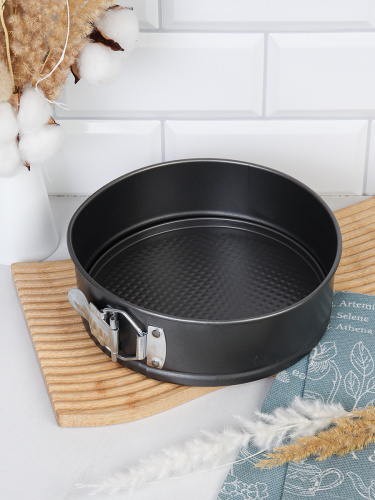 Форма для выпечки Круг с клипсой 20х6 см / NFV-618 / ШТУЧНО/ УЦЕНКА