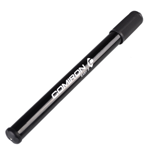 Насос для велосипеда ручной COMIRON EASY 2, пластиковый корпус, 30*400мм, стальной  шток 11,6 мм, вес 135 г. /уп 100/