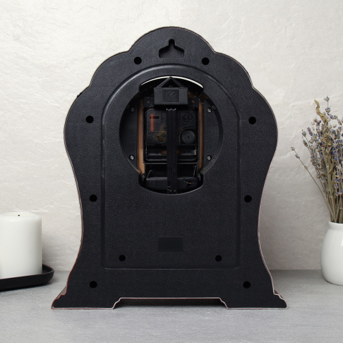 Часы настольные 29 см / T2897-1 /уп 20/коричневые