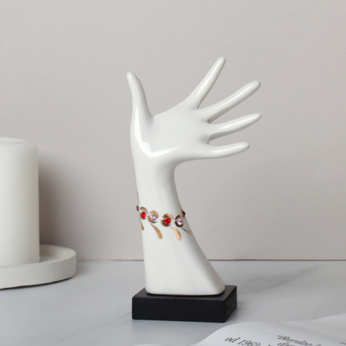 Подставка для колец Рука 14 см / C0368 /уп 60/