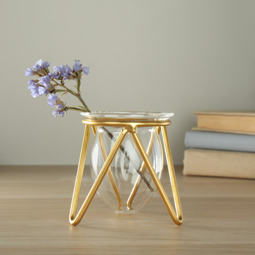 Ваза для цветов 6,5х7,5х8 см / WC-1035 /уп 100/