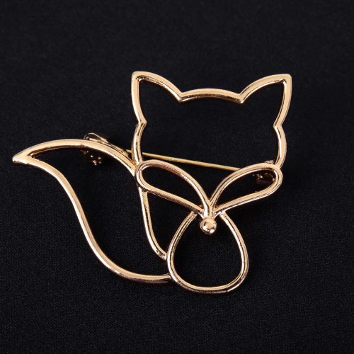 Брошь Лиса / 2965 /уп 12/