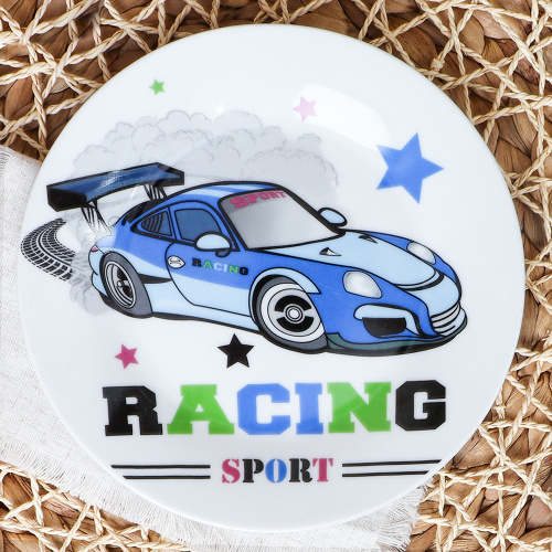 Набор посуды 3 предмета Машинка / C660# /уп 12/