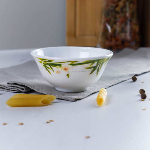 Пиала 120 мл 90 мм для соуса и варенья / 19/757840/XN (6773) Бамбук с орхидеей 