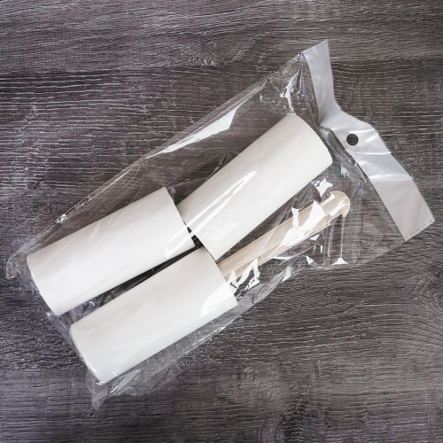 Щетка для одежды роликовая и сменный ролик 3х30 листов / 10-3 /уп 96 / OPP