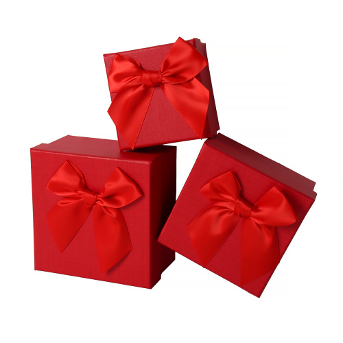 Коробка подарочная Квадратная набор 3 штуки / 1313 /уп 96/