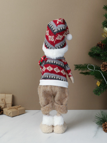 Новогоднее украшение Снеговик 45 см / AW-106 /уп 48/