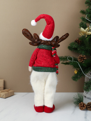 Новогоднее украшение Олень 45 см / AW-105 /уп 48/