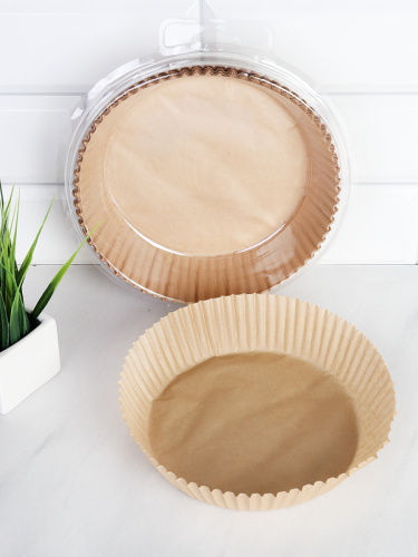 Формы для запекания бумажные маслостойкие Круг 16х4,5 см, набор 100 шт / FBO-16-100-273 /уп 100/