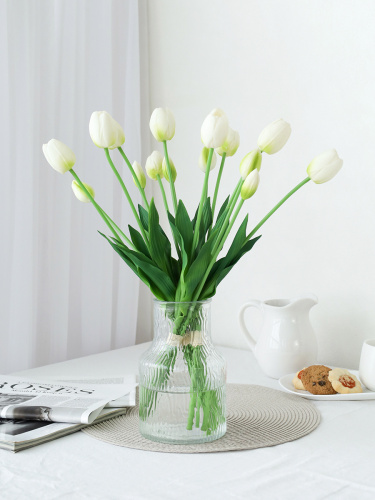 Ваза для цветов 18 см / WRD-115 /уп 30/без индивидуальной упаковки