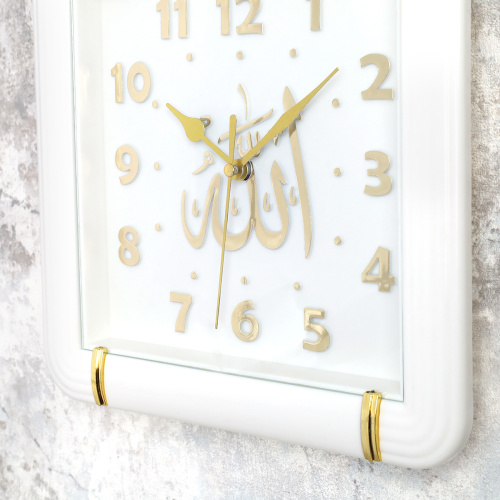 Часы настенные Мусульманские 24х24 см / NE-8429 /уп 30/