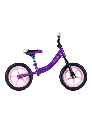 Беговел 12" COMIRON Flight Pro / CB1205 / уп 6 / Цвет: фиолетовый-розовый/ КРАТНО УПАКОВКЕ 6 ШТ.