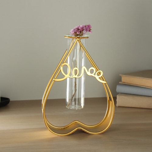 Ваза для цветов 21х6х15 см Любовь / WC-1038 /уп 36/