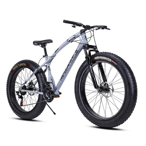 Велосипед фэт-байк 26"x4" рама 17" 21sp MEGAWHEELS FAT серый