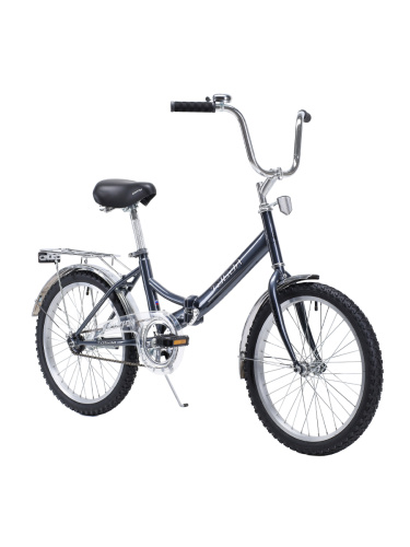 Велосипед 20" рама 14" 1sp KRYPTON ТОБОЛ складной серый