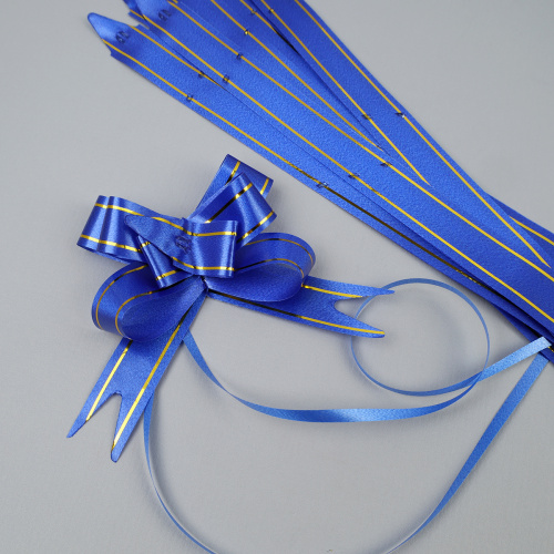 Бант подарочный ширина 12 мм 10 штук набор / W-100-12 /уп 20/1200/