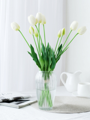 Ваза для цветов 20 см / WRD-124 /уп 30/ без и/уп*