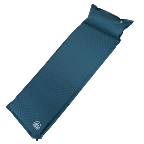 Коврик Самонадувающийся "ИРЕМЕЛЬ" 192х66х3.5/ Pongee Blue/ c подушкой АКЦИЯ