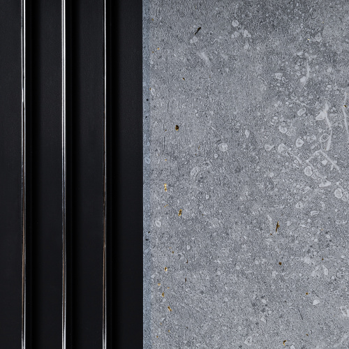 Панель стеновая декоративная реечная серия КОНКОРД 203х12,5х2900мм S2003B-87E2