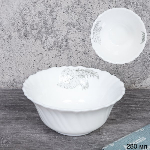 Пиала 280 мл / GRAY-38/7585784120/GB220 (7463) /уп 2/ Графика лист