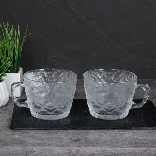 Кружка для чая 2 штуки 450 мл / K500-2 /уп 24/*Ц в подарочной упаковке АйсКом