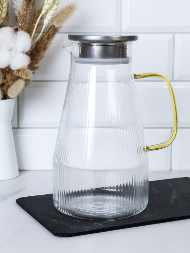 Кувшин 1400 мл / LCWJ-7450 /уп 36/Металлическая крышка