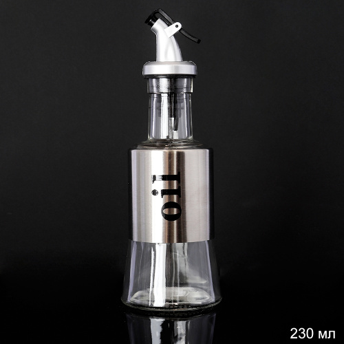 Емкость с дозатором для масла 230 мл / YF-1030 /уп 60/*