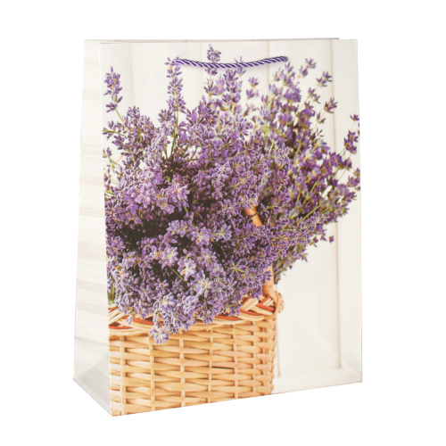 Пакет подарочный 18х24х8,5 Лаванда / 5292-S /уп 12/720/