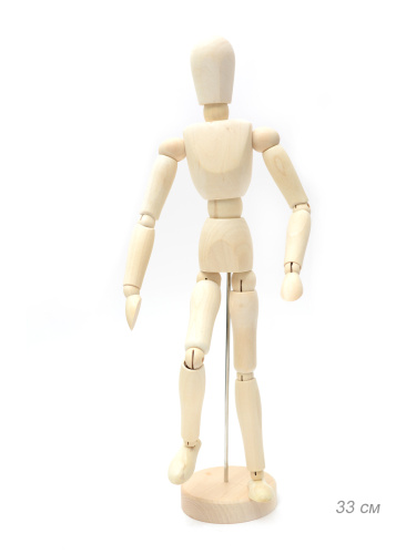 Сувенир Человек деревянный 33 см / F39 /уп 50/