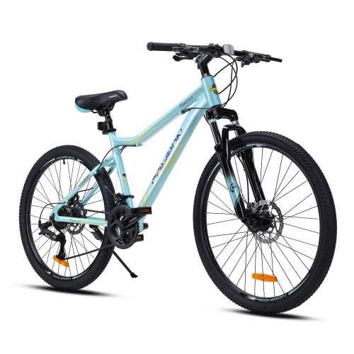 Велосипед 26" рама 17" 21sp COMIRON FLAME голубой