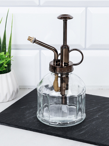 Пульверизатор стеклянный 15,5 см / POP-2 /уп 72/ опрыскиватель