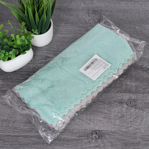 Салфетка для уборки 5 штук набор 25х25 см / 8861 /уп 300/ОРР