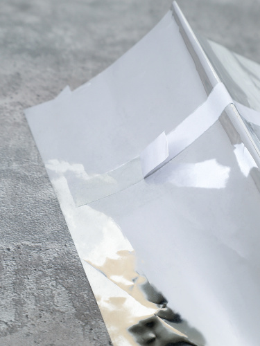 Дождь занавес 100x200 см серебро / NGA-14 /уп 10/300/для фотозоны на клейкой ленте