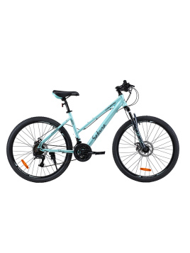 Велосипед 26" рама 17" 21sp COMIRON SAKURA голубой