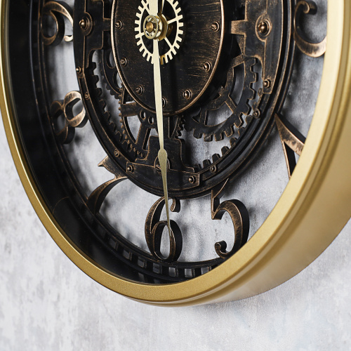 Часы настенные 35 см / 253 /уп 12/шестеренки