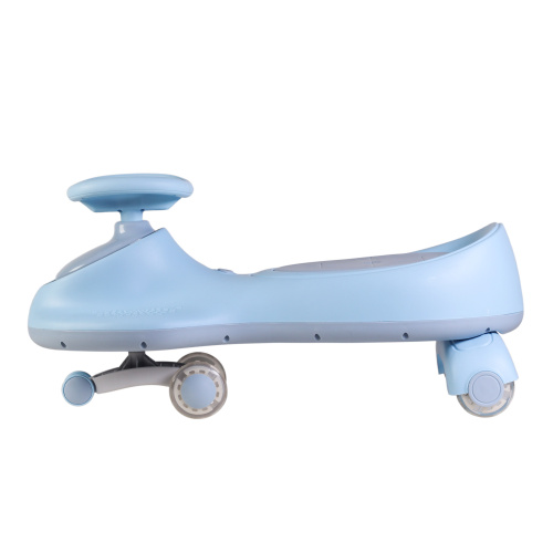 Толокар COMIRON CMR-8089 / светящиеся PU колеса 90 мм / Голубой / уп4