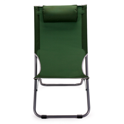 Кресло складное ЗЕЛЕНЫЙ № 4 92х25х90 /уп6/