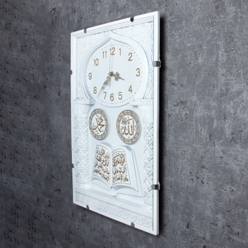 Часы настенные Мусульманские 55х36 см / 2554W /уп 12/
