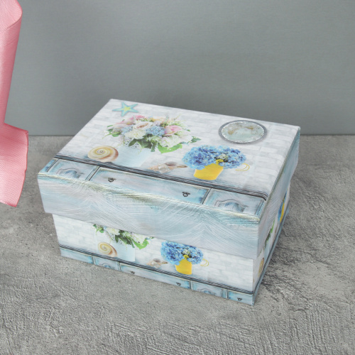 Коробка подарочная 8х10х5 см / S114-SY534 /уп 12/216/микс