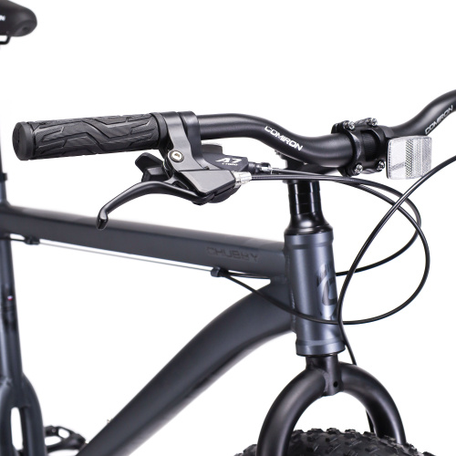 Велосипед фэт-байк 26"x4" рама 17" 1х10sp 11-42T COMIRON CHUBBY серый