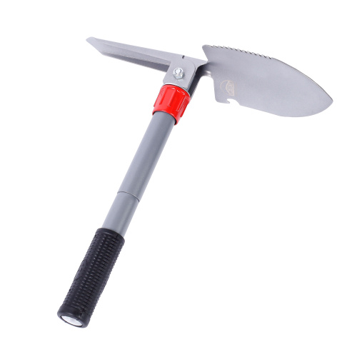 Лопата складная саперная ИРЕМЕЛЬ СПУТНИК-05 тол.1.5мм, дл.40см, лезвие 13x9.3см, термообр. углерод. сталь, 42-46°HRC, алюм. ручка, чехол/736828/уп30