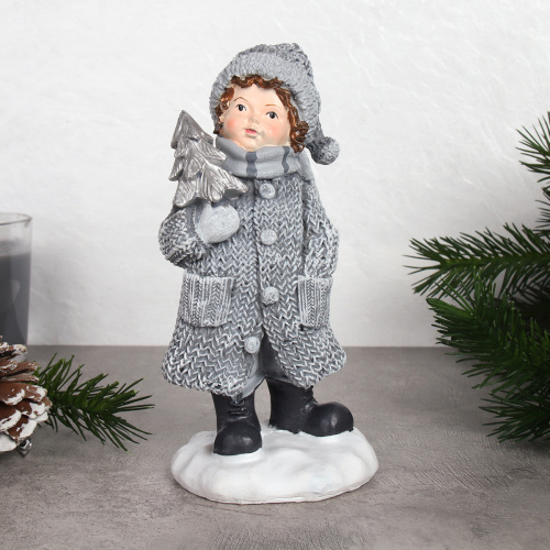 Фигурка мальчик 16 см / W840 /уп 64/Новый год